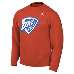 Oklahoma City Thunder Jordan Brand Statement Edition Sweatshirt - Orange shop