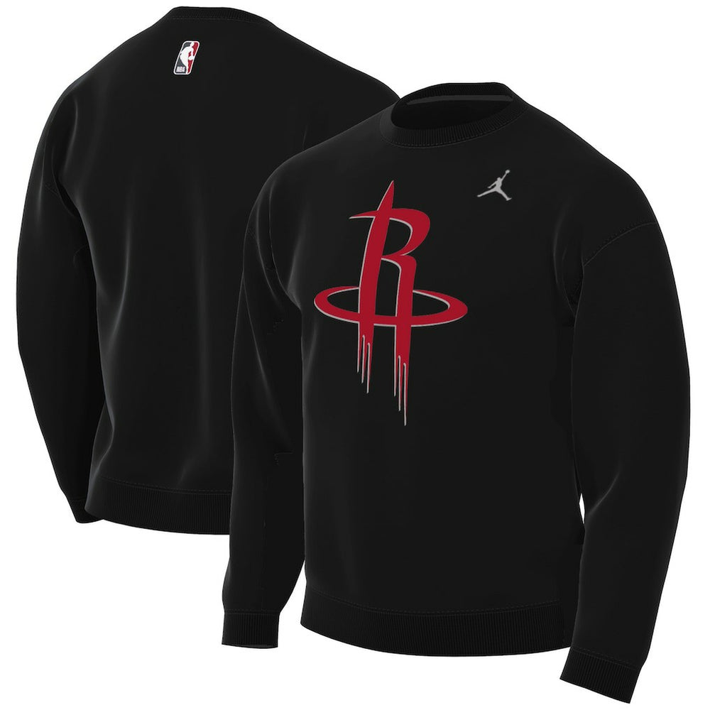 Houston Rockets Jordan Brand Statement Edition Sweatshirt sale - Black cheap