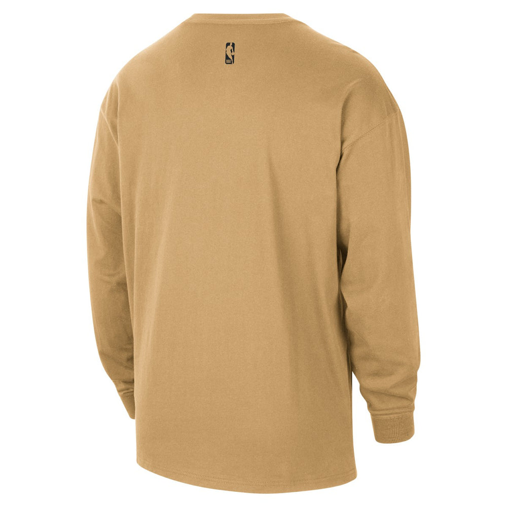 Washington Wizards 2025/26 City Edition Remix Essential Logo Long Sleeve T-Shirt - Gold on sale