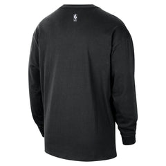 Brooklyn Nets 2025/26 City Edition Remix Essential Logo Long Sleeve T-Shirt - Black online