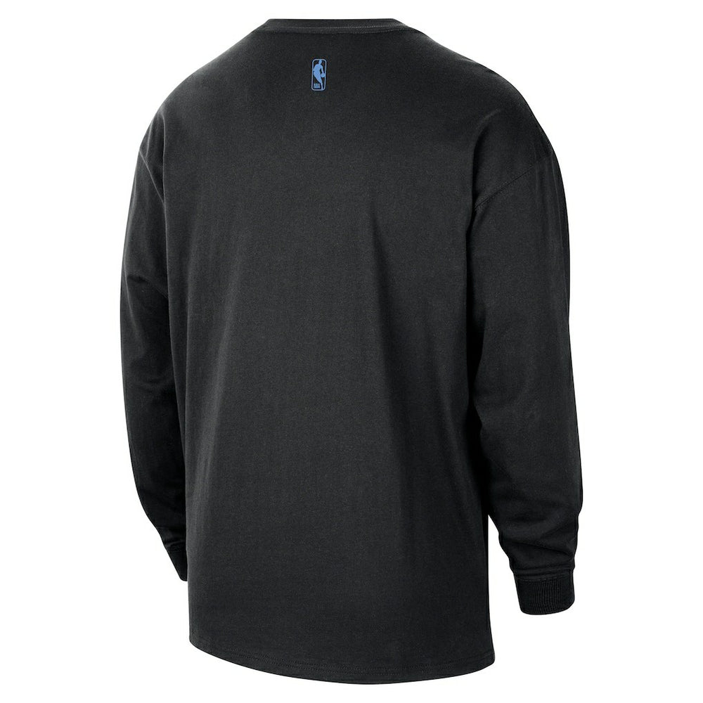Chicago Bulls 2025/26 City Edition Remix Essential Logo Long Sleeve T-Shirt sale - Black for sale