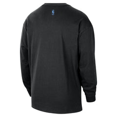 Chicago Bulls 2025/26 City Edition Remix Essential Logo Long Sleeve T-Shirt sale - Black for sale