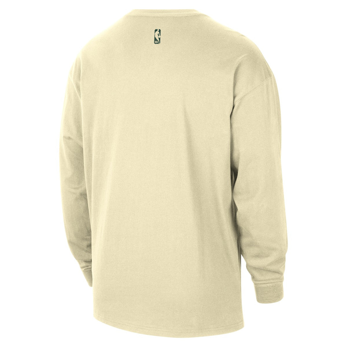 Milwaukee Bucks 2025/26 City Edition Remix Essential Logo Long Sleeve T-Shirt - Cream discount