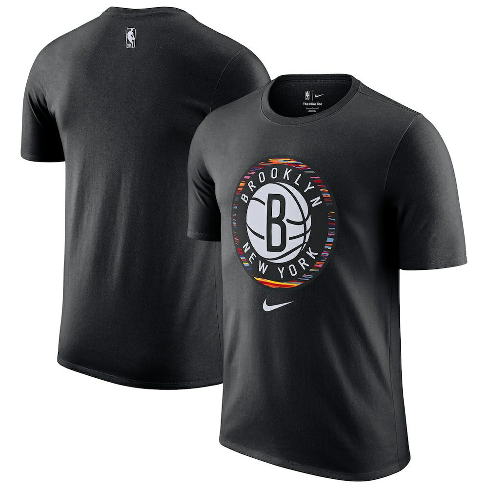 Brooklyn Nets 2025/26 City Edition Remix Essential Logo T-Shirt - Black online