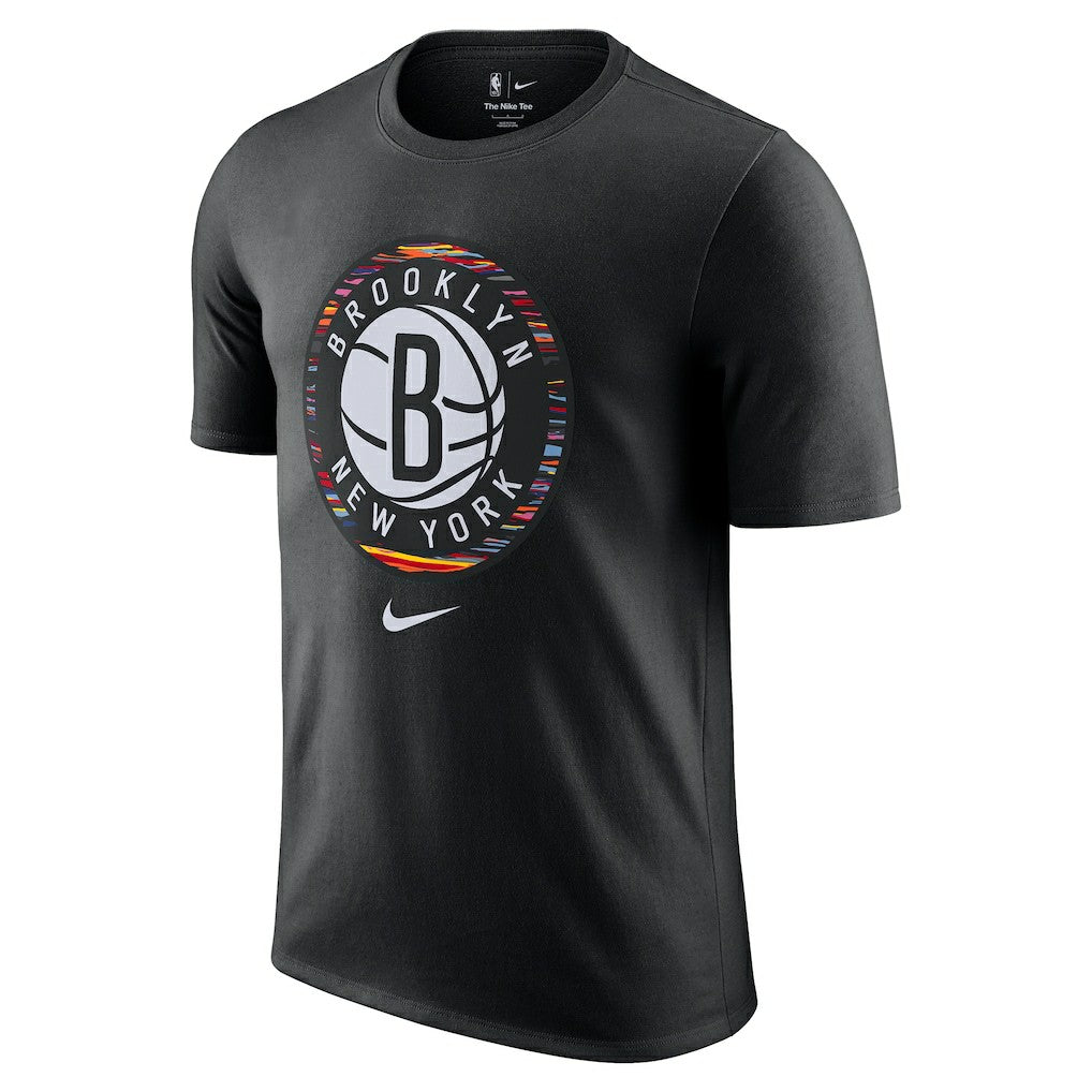 Brooklyn Nets 2025/26 City Edition Remix Essential Logo T-Shirt - Black online