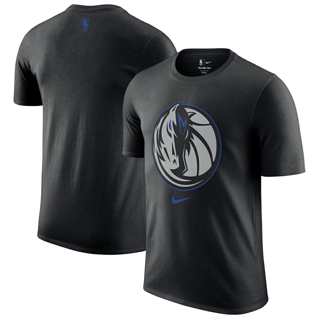 Dallas Mavericks 2025/26 City Edition Remix Essential Logo T-Shirt sale - Black sale