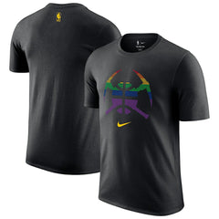 Denver Nuggets 2025/26 City Edition Remix Essential Logo T-Shirt sale - Black cheap