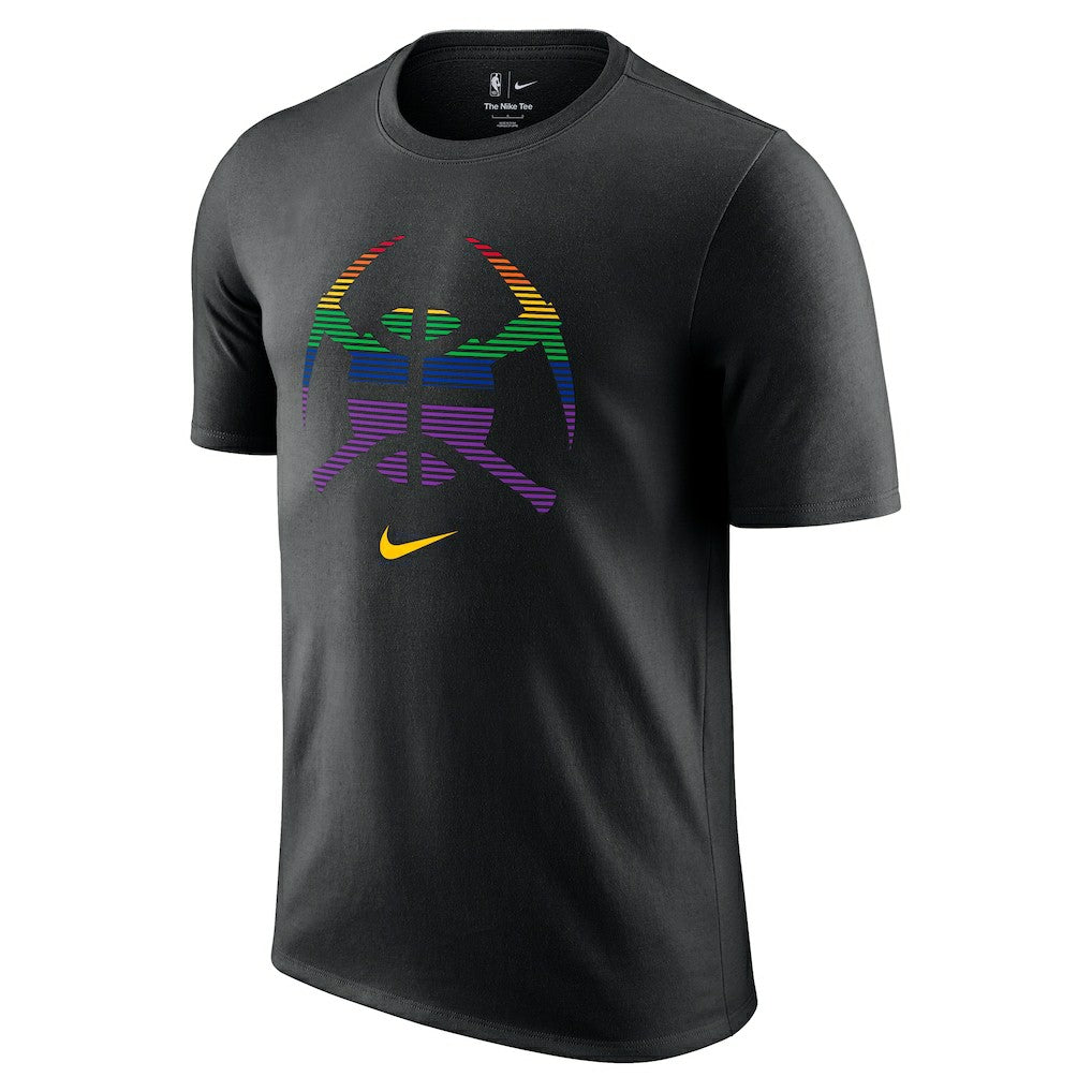 Denver Nuggets 2025/26 City Edition Remix Essential Logo T-Shirt sale - Black cheap
