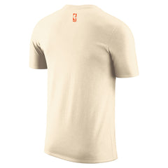 New York Knicks 2025/26 City Edition Remix Essential Logo T-Shirt - Natural outlet