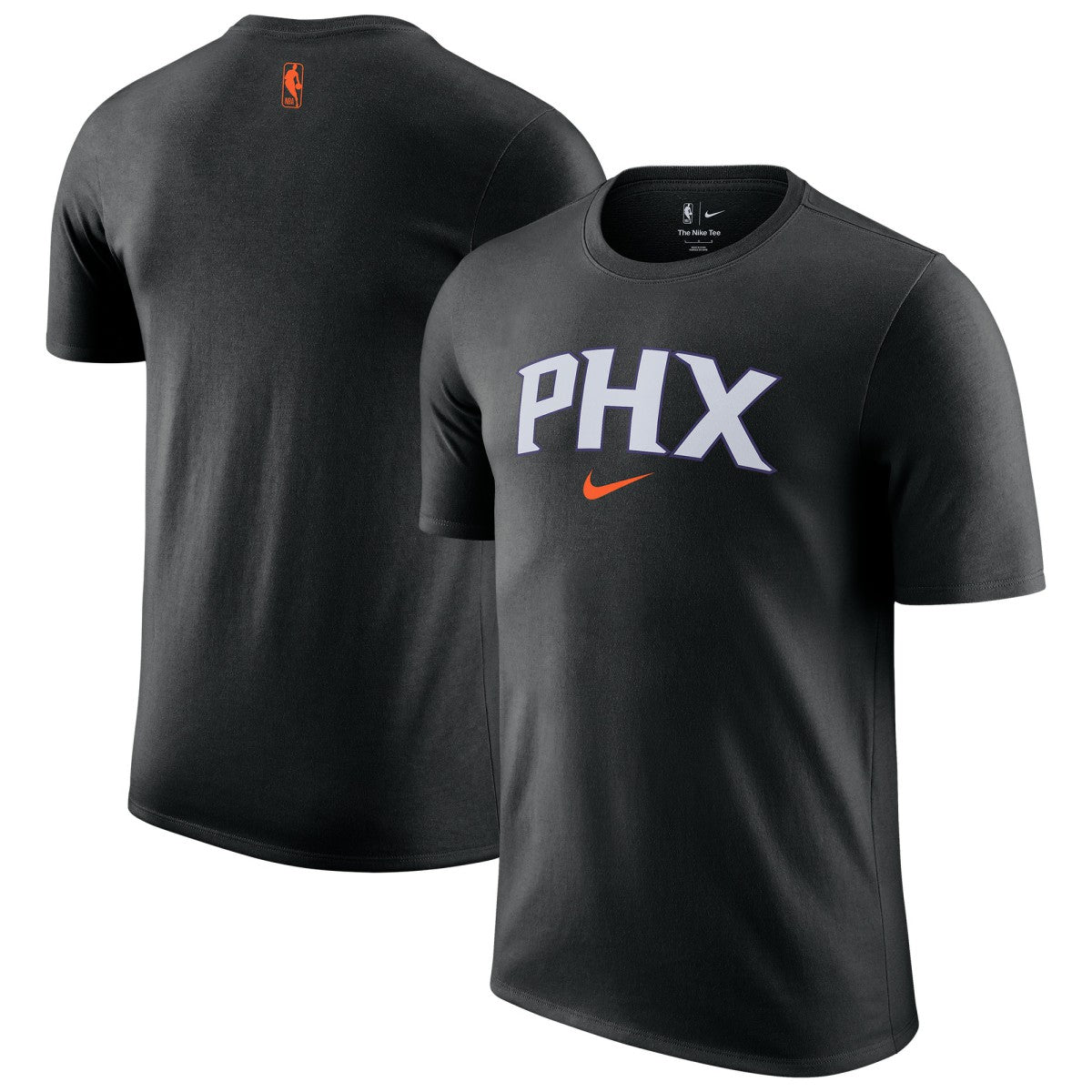 Phoenix Suns 2025/26 City Edition Remix Essential Logo T-Shirt - Black sale