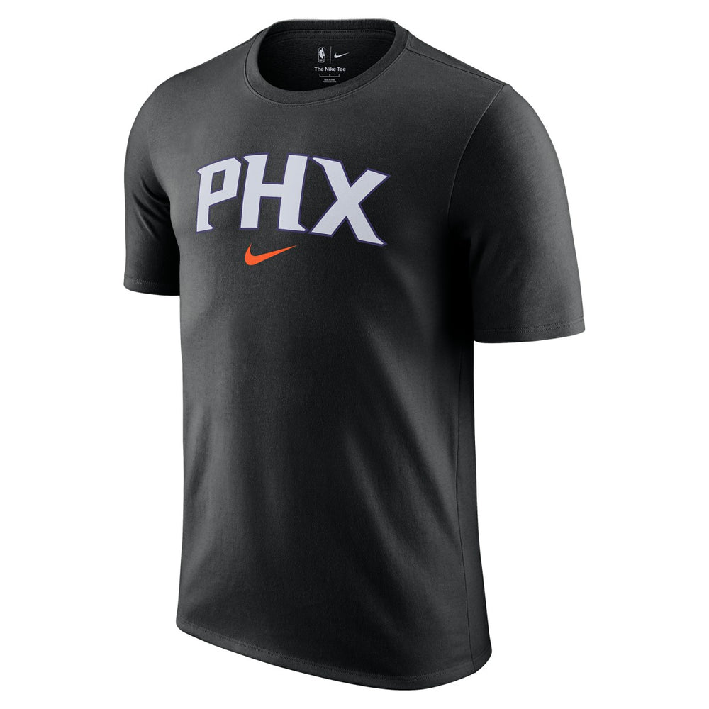 Phoenix Suns 2025/26 City Edition Remix Essential Logo T-Shirt - Black sale