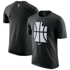 Utah Jazz 2025/26 City Edition Remix Essential Logo T-Shirt - Black for sale