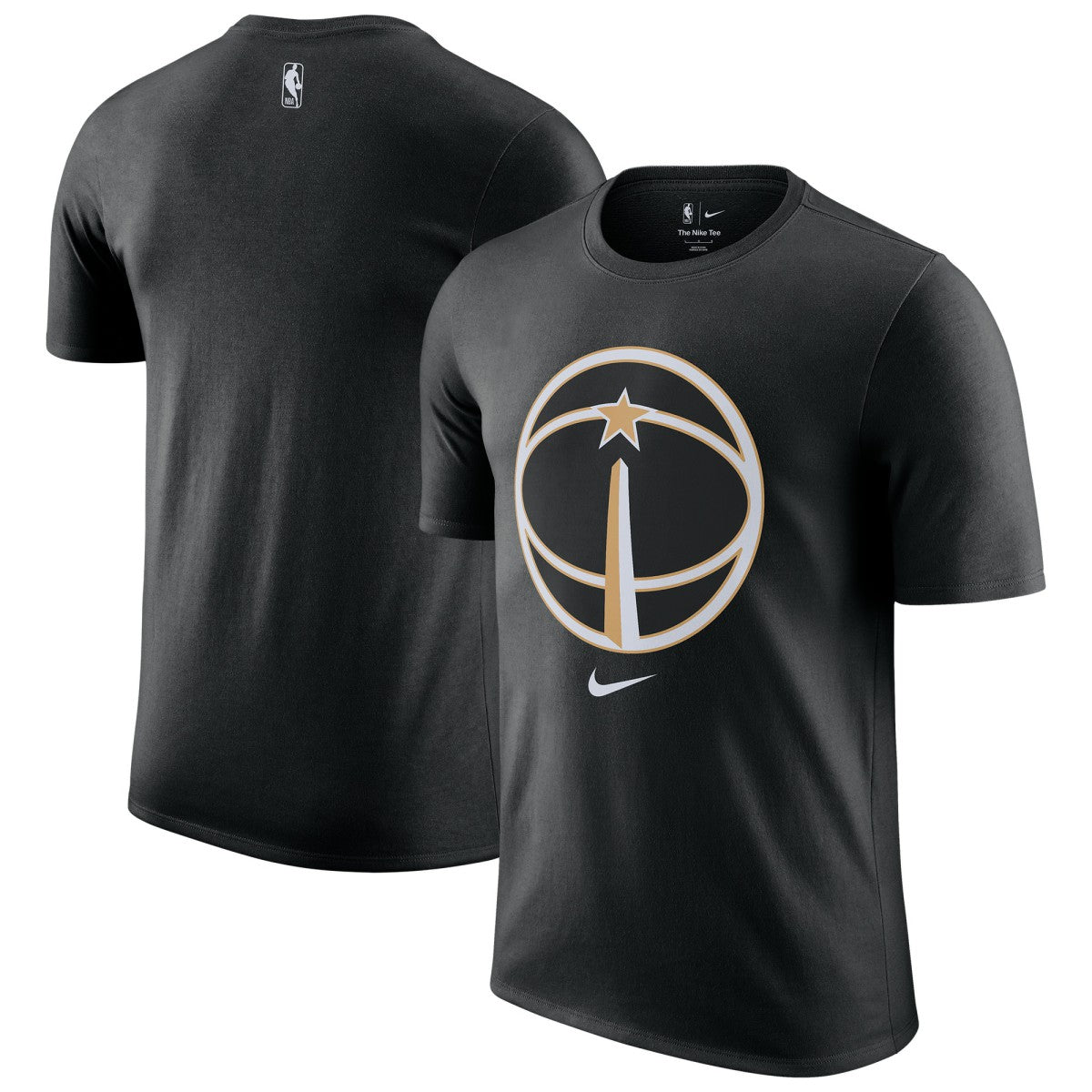 Washington Wizards 2025/26 City Edition Remix Essential Logo T-Shirt - Black discount