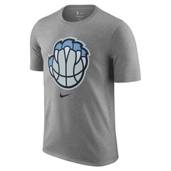 Memphis Grizzlies 2025/26 City Edition Remix Essential Logo T-Shirt - Heather Gray on sale