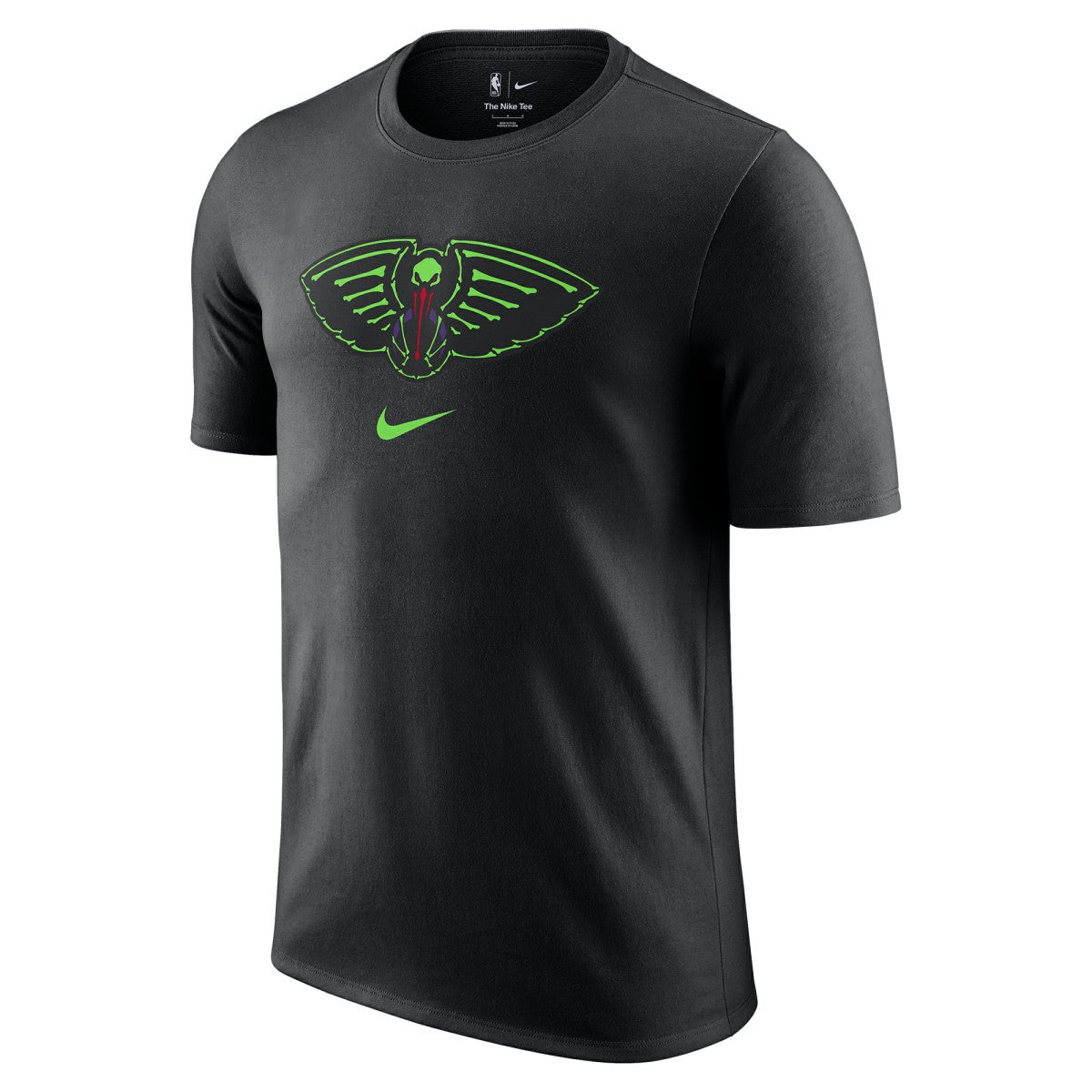 New Orleans Pelicans 2025/26 City Edition Remix Essential Logo T-Shirt - Black sale