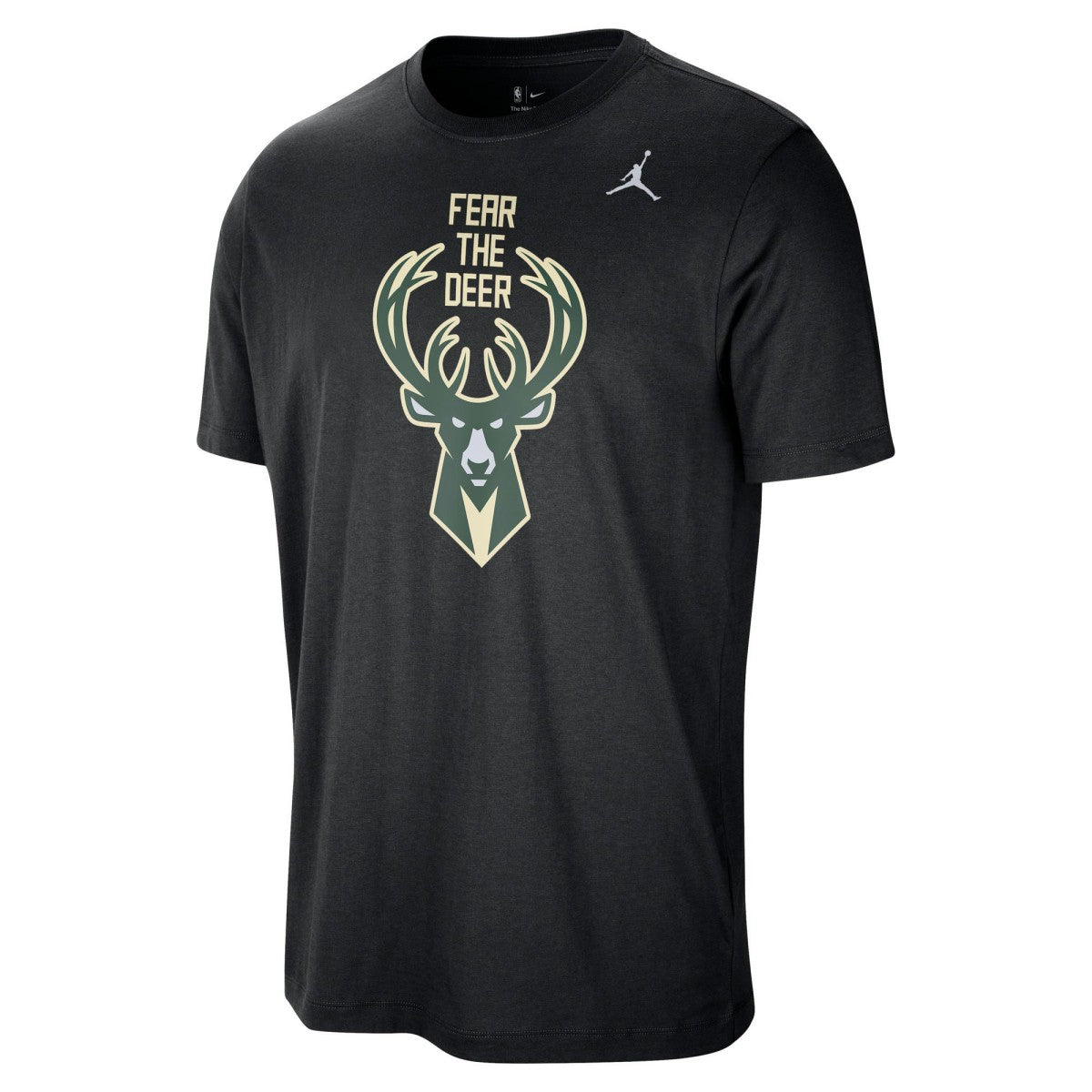 Milwaukee Bucks Jordan Brand Statement Edition Essential T-Shirt - Black cheap