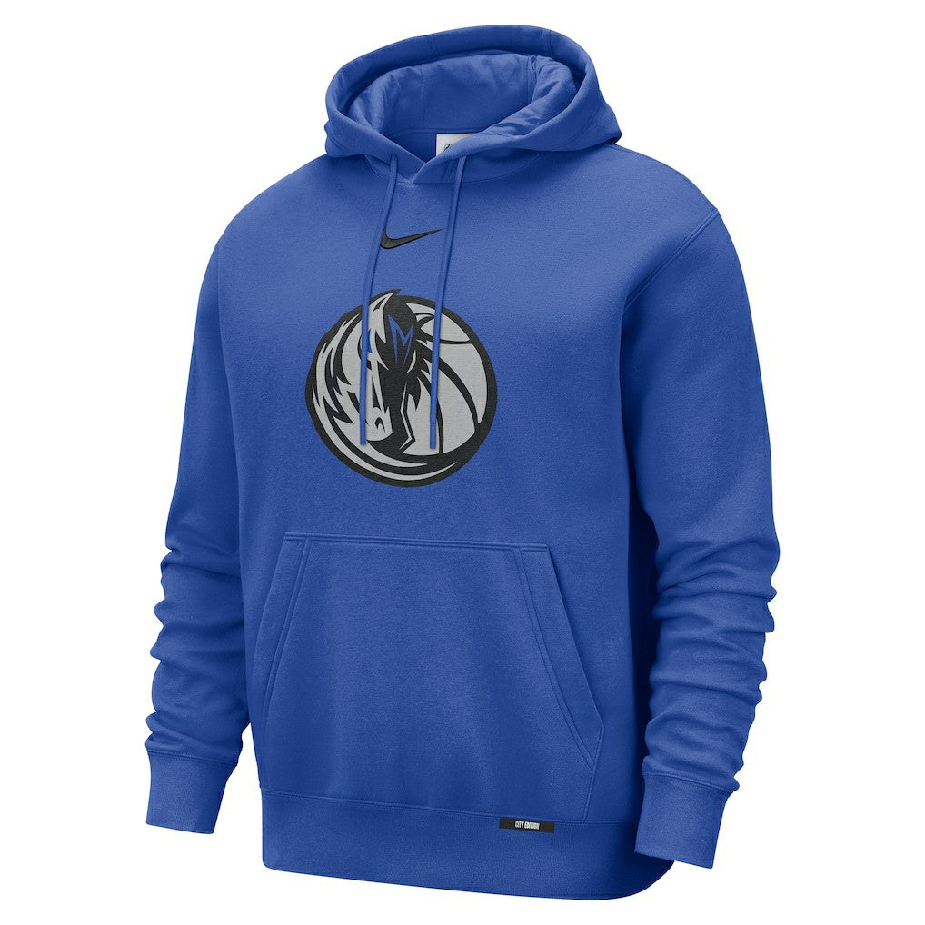 Dallas Mavericks 2025/26 City Edition Essential Logo Remix Hoodie sale - Blue outlet