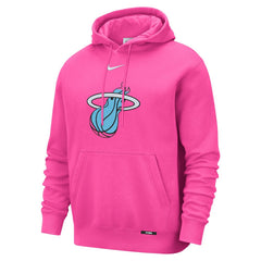 Miami Heat 2025/26 City Edition Essential Logo Remix Hoodie - Pink outlet