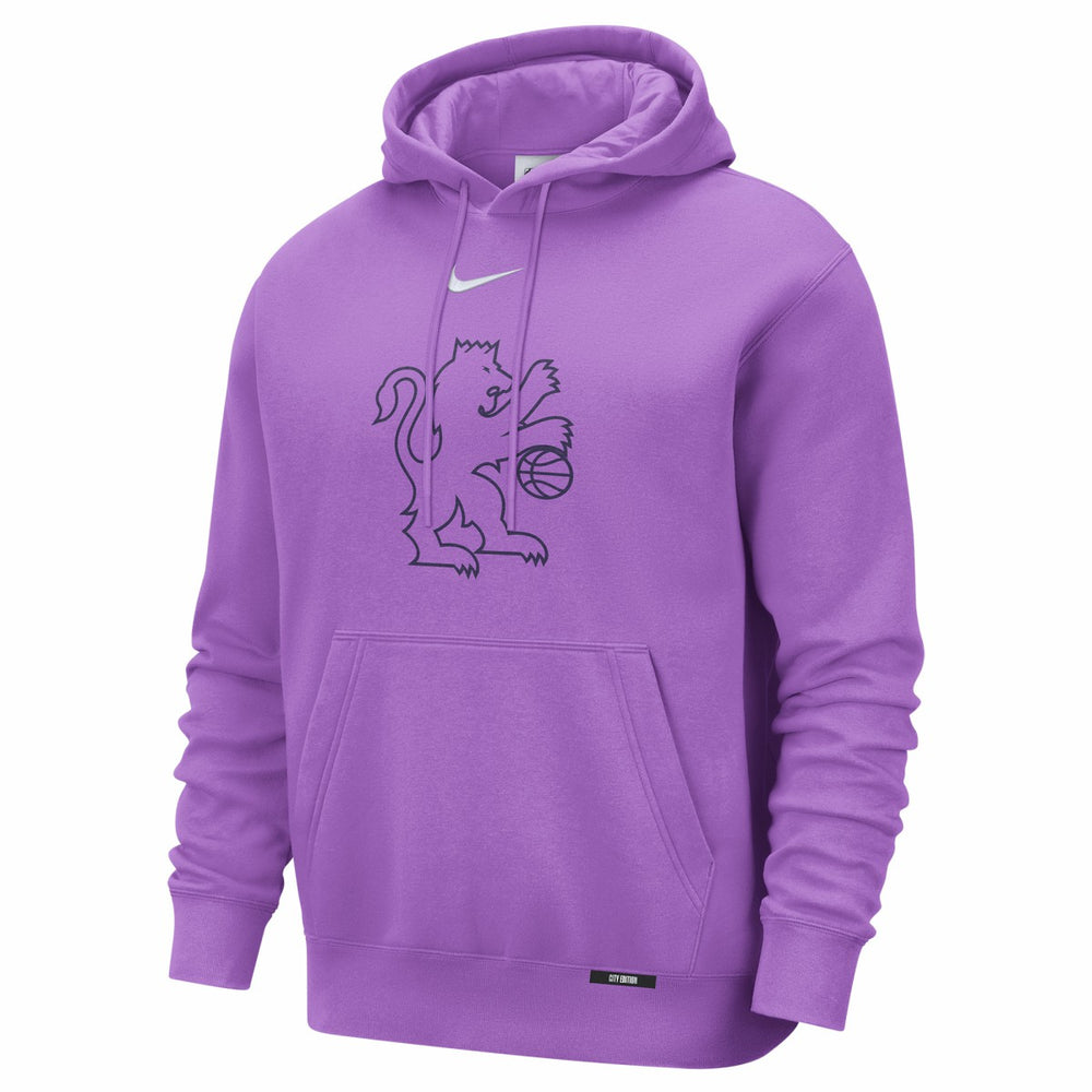 Sacramento Kings 2025/26 City Edition Essential Logo Remix Hoodie - Purple outlet