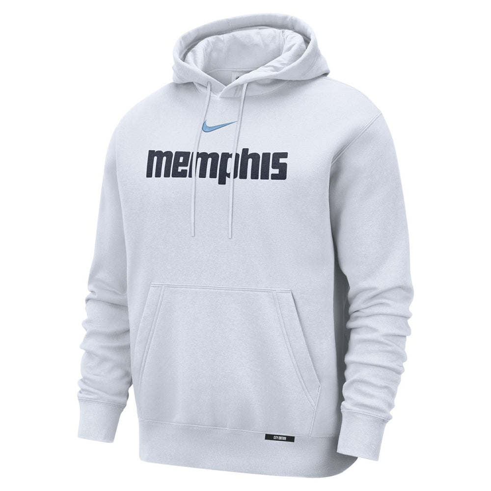 Memphis Grizzlies 2025/26 City Edition Essential Remix Club Hoodie - White outlet