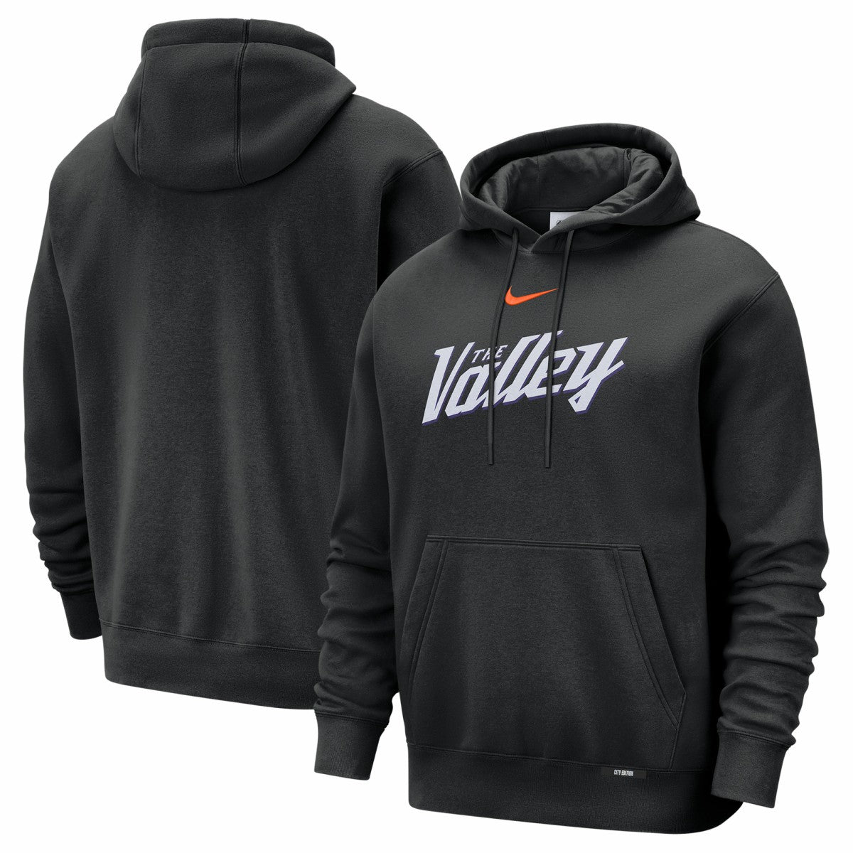 Phoenix Suns 2025/26 City Edition Essential Remix Club Hoodie - Black outlet