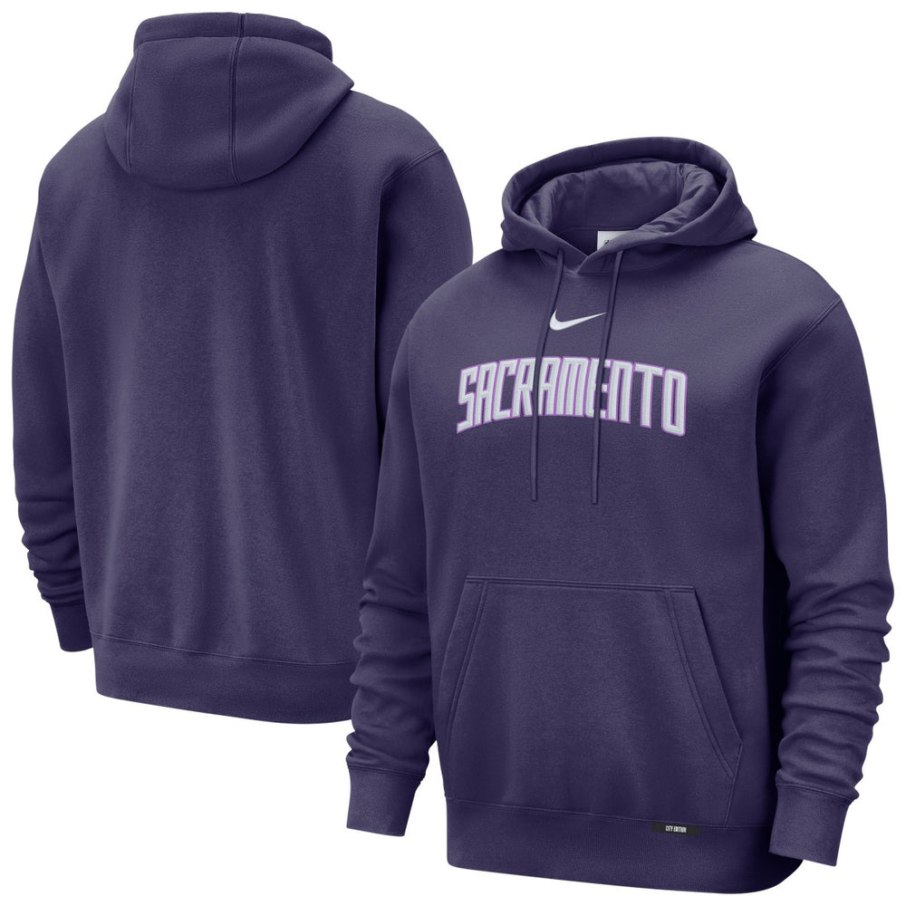 Sacramento Kings 2025/26 City Edition Essential Remix Club Hoodie - Purple sale