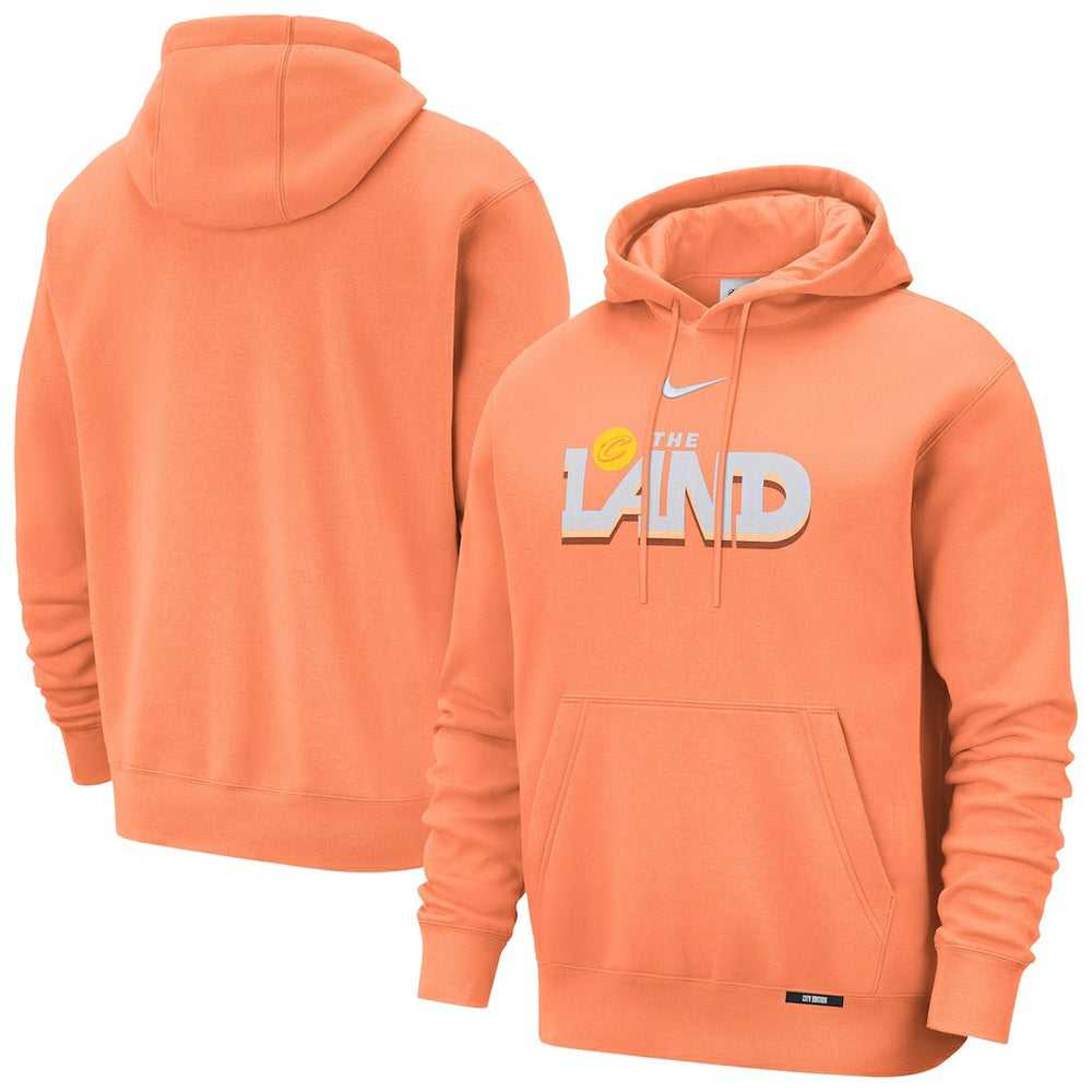 Cleveland Cavaliers 2025/26 City Edition Essential Remix Club Hoodie sale - Orange online
