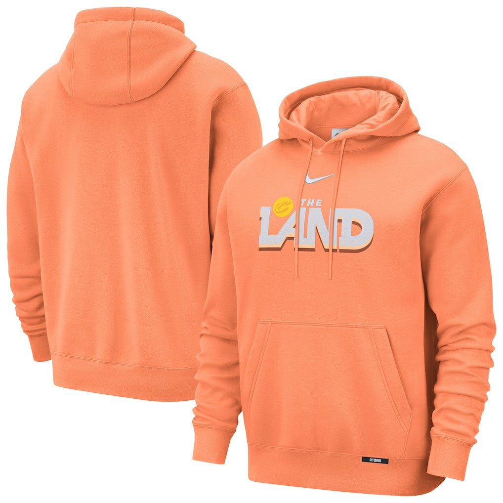 Cleveland Cavaliers 2025/26 City Edition Essential Remix Club Hoodie sale - Orange online