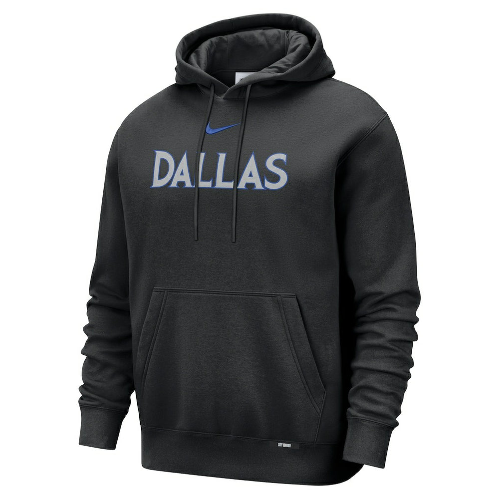 Dallas Mavericks 2025/26 City Edition Essential Remix Club Hoodie sale - Black shop