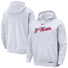 Houston Rockets 2025/26 City Edition Essential Remix Club Hoodie sale - White online