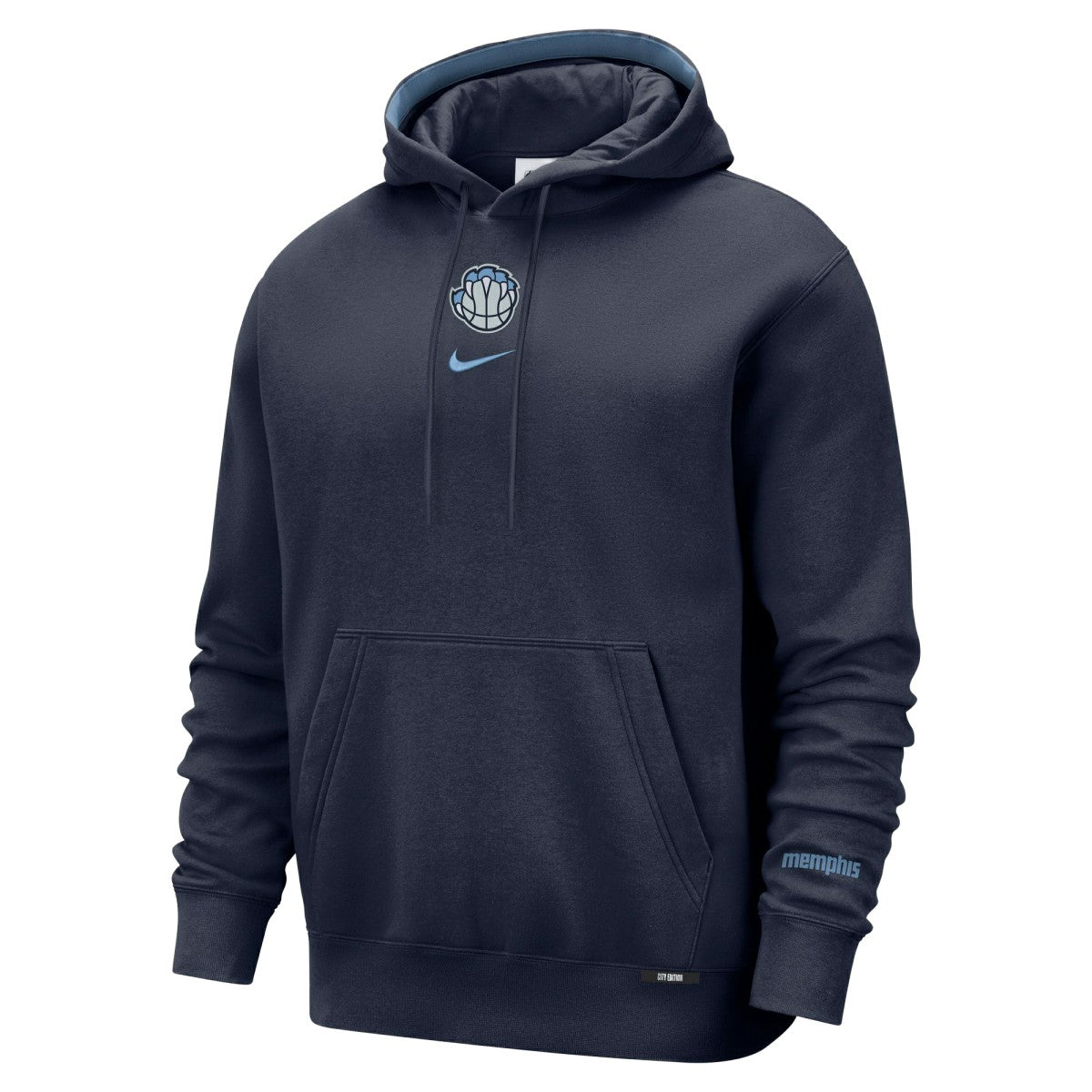 Memphis Grizzlies 2025/26 City Edition Courtside Remix Premium Hoodie - Navy discount