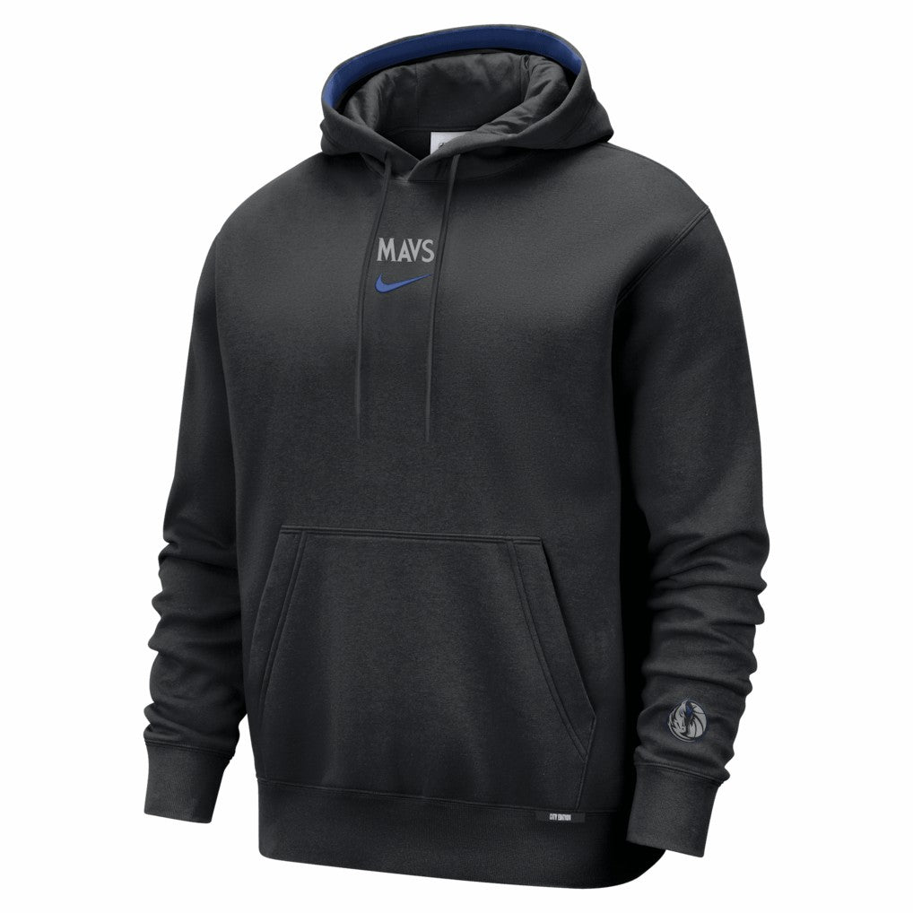 Dallas Mavericks 2025/26 City Edition Remix Premium Courtside Hoodie sale - Black cheap
