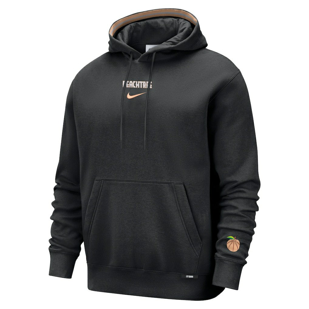 Atlanta Hawks 2025/26 City Edition Courtside Remix Premium Hoodie - Black for sale