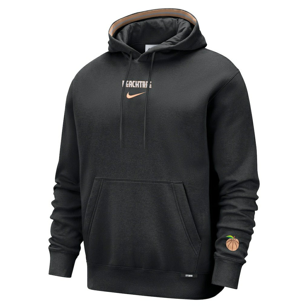 Atlanta Hawks 2025/26 City Edition Courtside Remix Premium Hoodie - Black for sale
