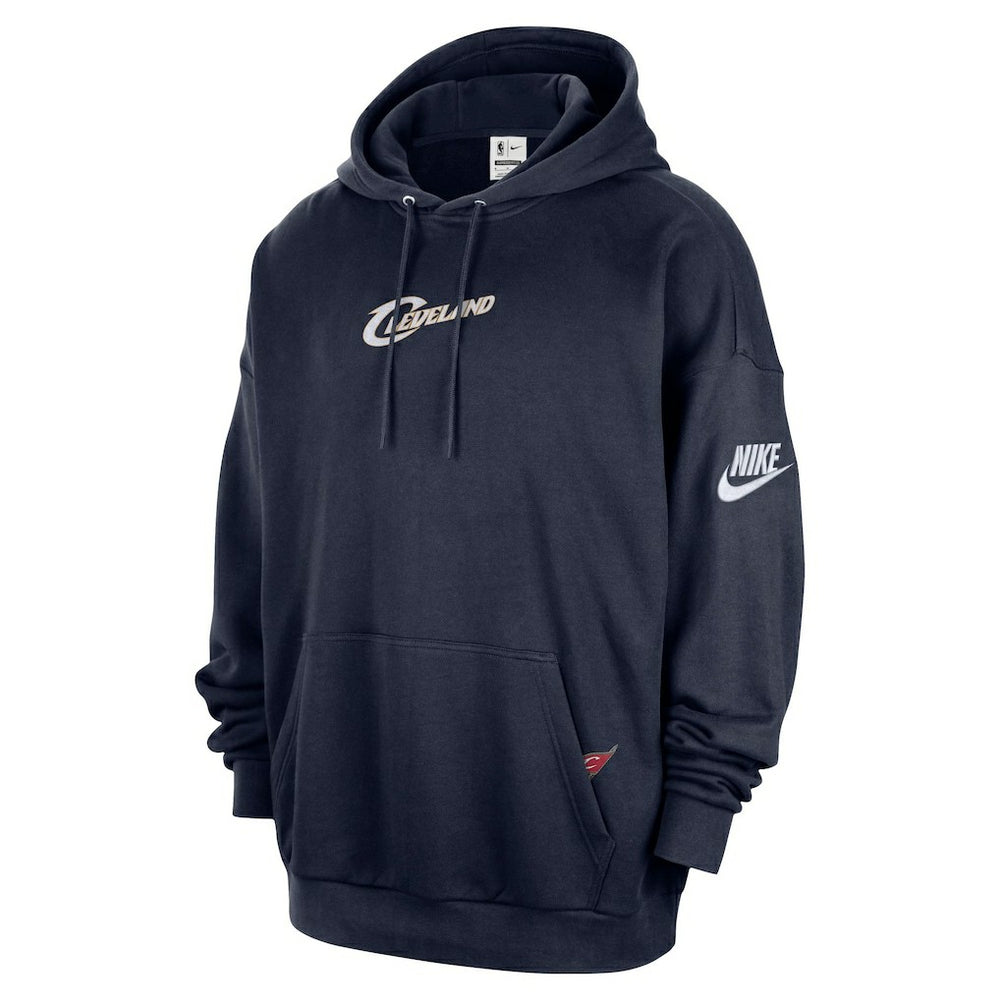 Cleveland Cavaliers Classic Edition Hardwood Classics Premium Club Heavyweight Fleece Hoodie sale - Navy discount