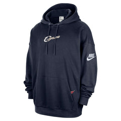 Cleveland Cavaliers Classic Edition Hardwood Classics Premium Club Heavyweight Fleece Hoodie sale - Navy discount
