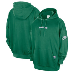 Dallas Mavericks Classic Edition Hardwood Classics Premium Club Heavyweight Fleece Hoodie sale - Green cheap