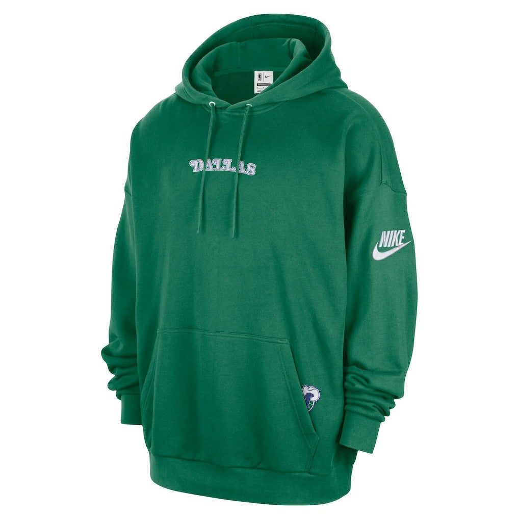 Dallas Mavericks Classic Edition Hardwood Classics Premium Club Heavyweight Fleece Hoodie sale - Green cheap