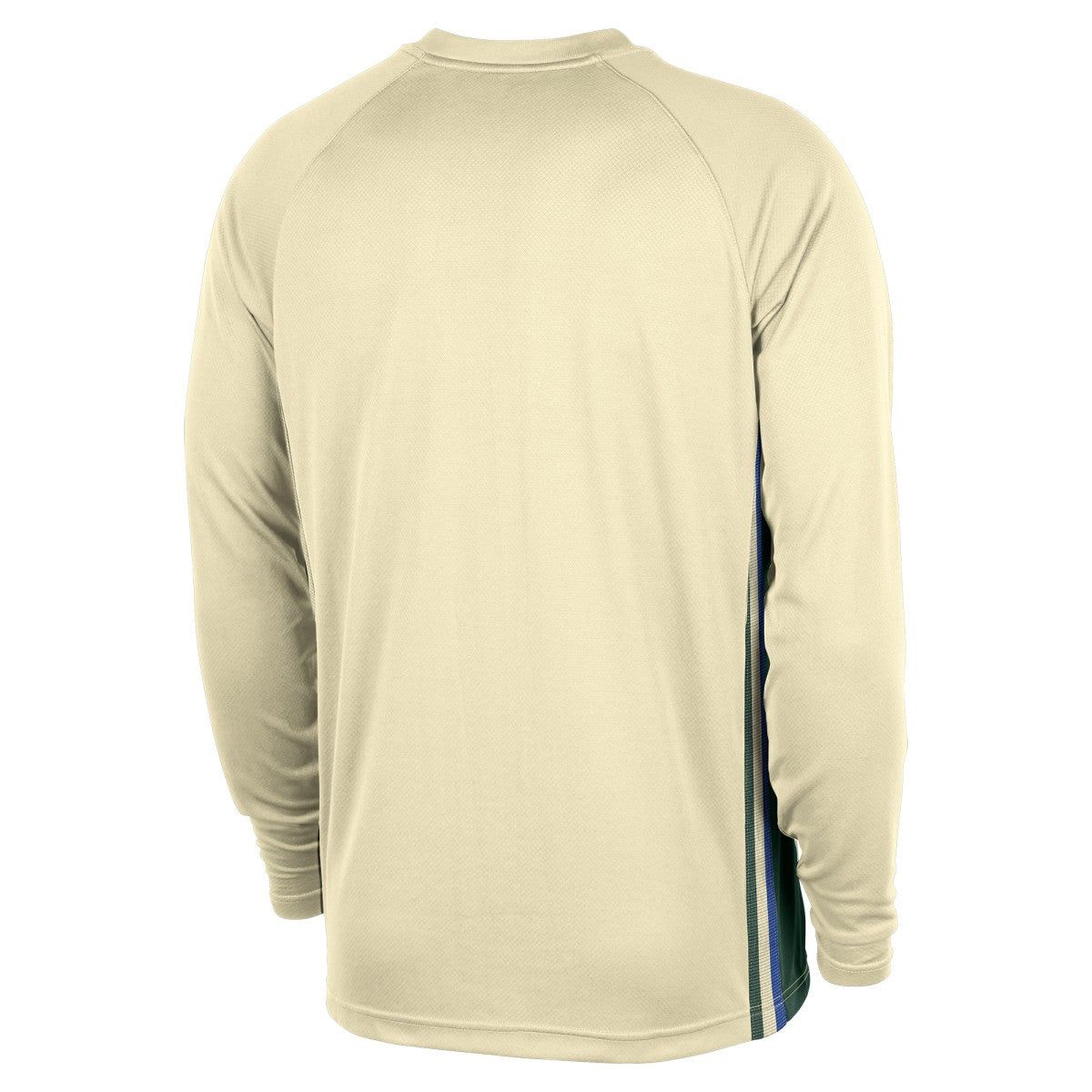 Milwaukee Bucks 2025/26 City Edition Authentic Pregame Dri-FIT Long Sleeve Shooting T-Shirt - Cream discount