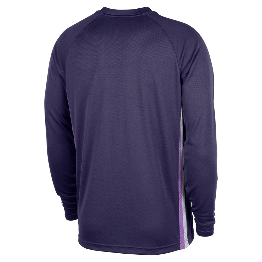 Sacramento Kings 2025/26 City Edition Authentic Pregame Dri-FIT Long Sleeve Shooting T-Shirt - Purple sale