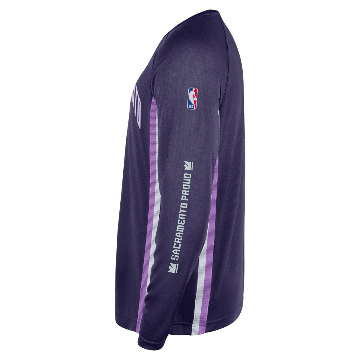 Sacramento Kings 2025/26 City Edition Authentic Pregame Dri-FIT Long Sleeve Shooting T-Shirt - Purple sale