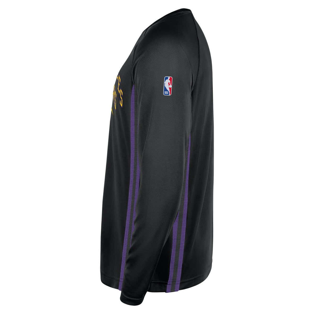 Los Angeles Lakers 2025/26 City Edition Authentic Pregame Dri-FIT Long Sleeve Shooting T-Shirt - Black outlet
