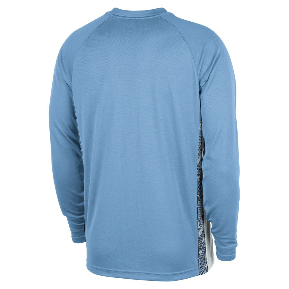 Memphis Grizzlies 2025/26 City Edition Authentic Pregame Dri-FIT Long Sleeve Shooting T-Shirt - Light Blue outlet