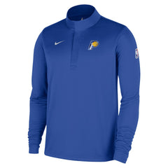 Indiana Pacers 2025/26 City Edition Remix Authentic Coaches Dri-FIT Half-Zip Top - Blue for sale