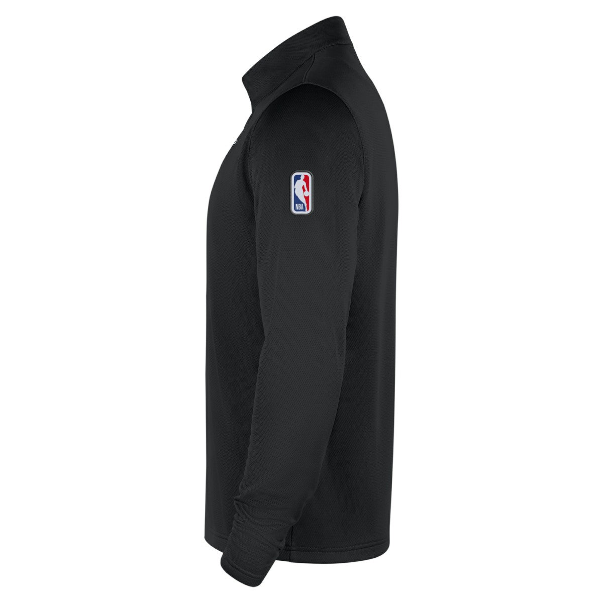 Miami Heat 2025/26 City Edition Remix Authentic Coaches Dri-FIT Half-Zip Top - Black on sale