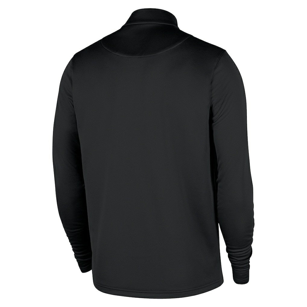Brooklyn Nets 2025/26 City Edition Remix Authentic Coaches Dri-FIT Half-Zip Top - Black for sale