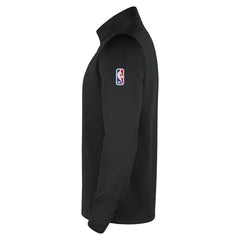 Brooklyn Nets 2025/26 City Edition Remix Authentic Coaches Dri-FIT Half-Zip Top - Black for sale