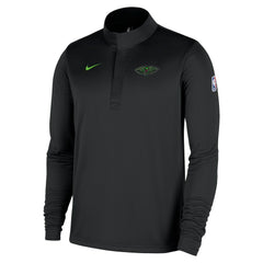 New Orleans Pelicans 2025/26 City Edition Remix Authentic Coaches Dri-FIT Half-Zip Top - Black online