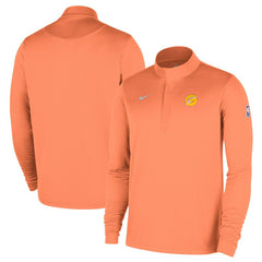 Cleveland Cavaliers 2025/26 City Edition Remix Authentic Coaches Dri-FIT Half-Zip Pullover sale - Orange cheap