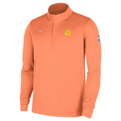 Cleveland Cavaliers 2025/26 City Edition Remix Authentic Coaches Dri-FIT Half-Zip Pullover sale - Orange cheap